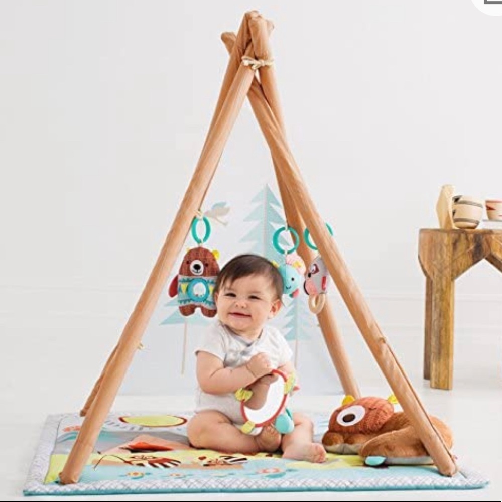 Baby teepee Tummy time/ Core exercise Play Mat